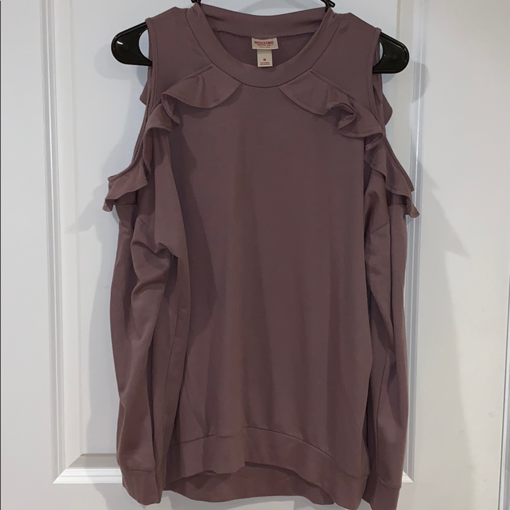 Cold Shoulder Sweater Tunic